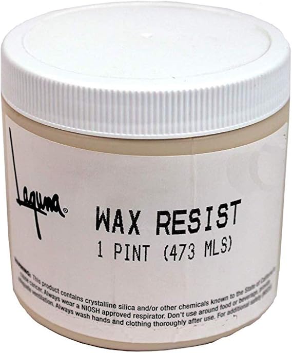 Premium Wax Resist for Pottery and Ceramics Wax Resist by Laguna Clay Company