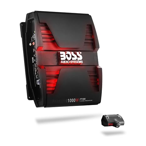 BOSS Audio Systems PT1000 2 Channel 1000 Output Class A/B Car Amplifier
