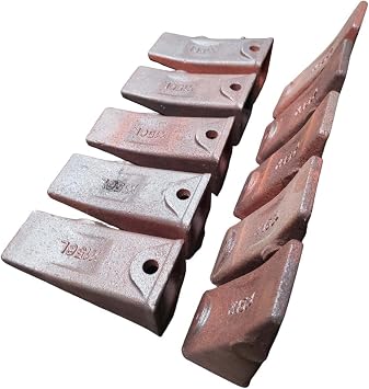 10 X156L Bucket Teeth Skid Steer Mini Excavator Backhoe Hensley Bobcat 0800120-10