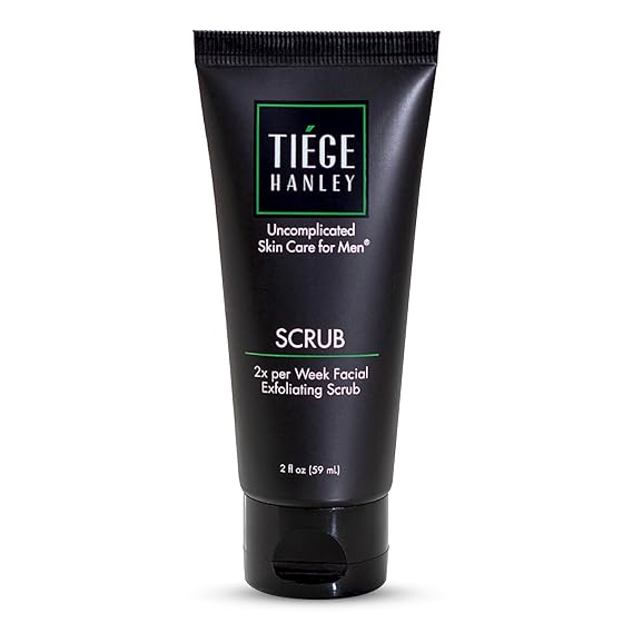Tiege Hanley Exfoliating Face Wash for Men, Sensitive Skin, 2 Fl Oz