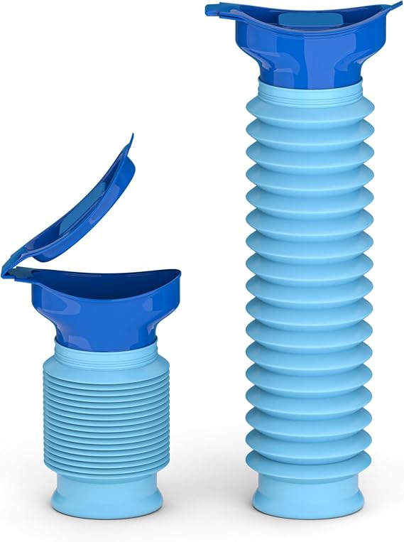 Pee Bottles for Men, Adjustable Emergency Urinal, Portable Toilet 750ML