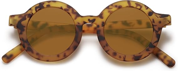 SOJOS Cute Round Polarized Sunglasses for Kids Girls Boys UV400 Protection De Sol Gafas Beach Holiday