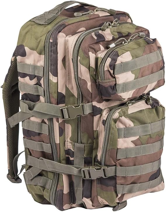 Mil-Tec Unisex To Us Assault Pack Large Camo Cce Backpack, Military Green, L EU