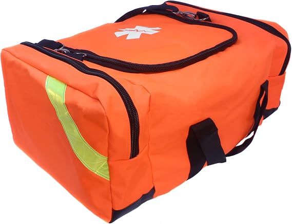 Ever Ready First Aid Large EMT First Responder Trauma Bag - Orange