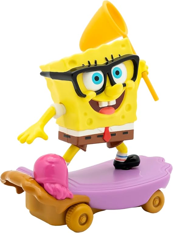 SPONGEBOB SQUAREPANTS Jelly Fishin' Gliders Spongebob, Skating Action Figure, Ages 3+