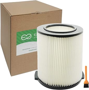 EZ SPARES Replacement for Ridgid VF4000,Ridgid Standard Wet dry Vac Filter,Vacuum Attachment