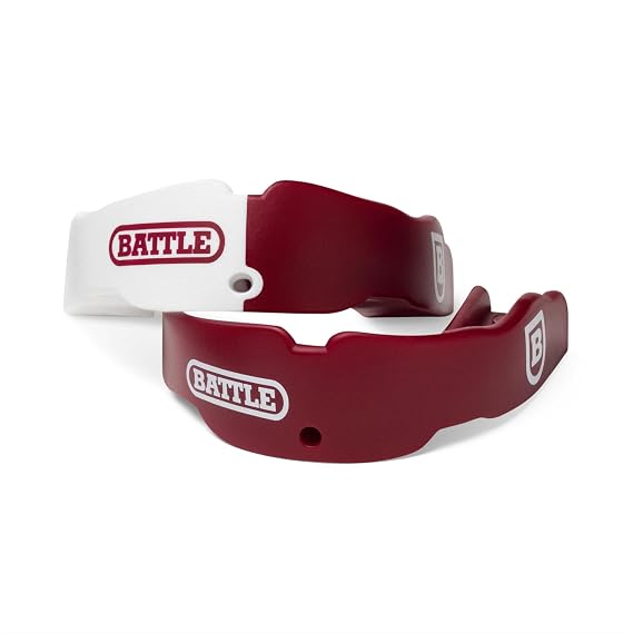 Battle Sports 2-Pack Mouthguard - Maximum Protection and Breathability, Strapless Braces-Friendly - Adult & Youth - Pack of 2