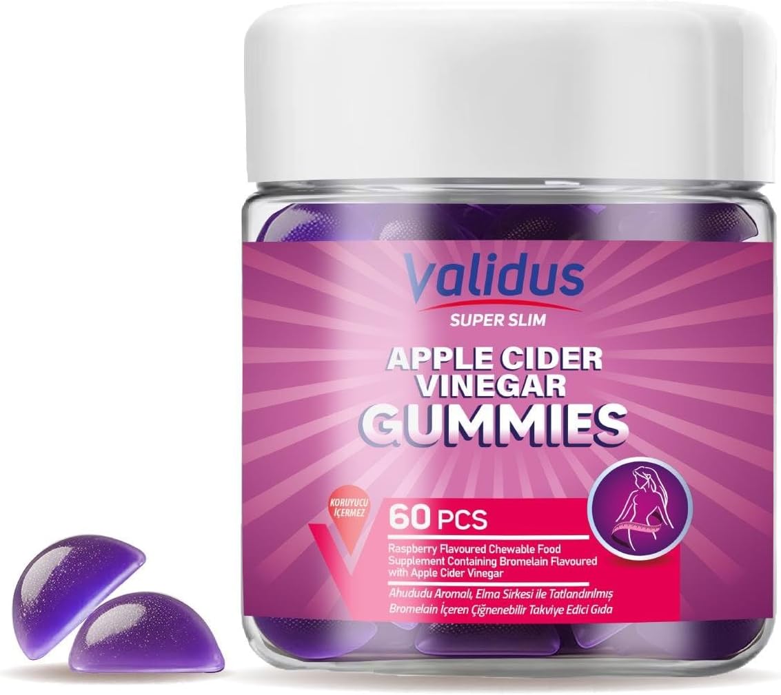 Validus Apple Cider Vinegar Bromelain 60 Gummies
