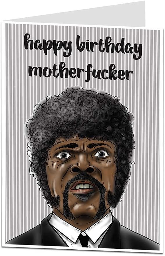 Offensive Funny Happy Birthday Card For Men Him Rude Obscene Message Perfect For Brother Friend