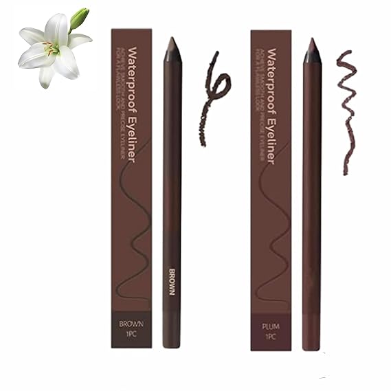 Eyeliner, Waterproof Eyeliner Sharpenable EyePencil, No Smudging, Fading, Smooth and Easy to Color