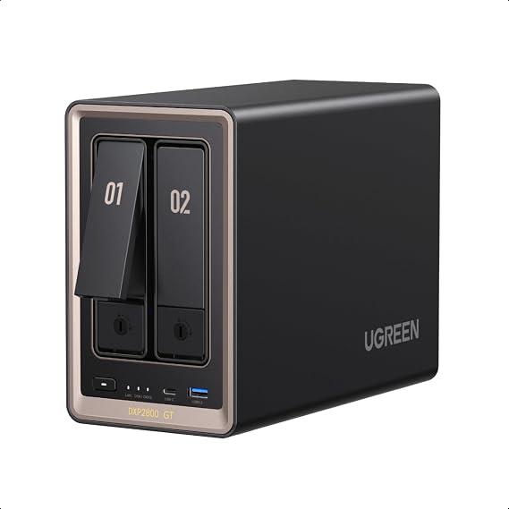 UGREEN DXP2800 GT NAS for Smart Home Enthusiasts, Creators & Freelancers