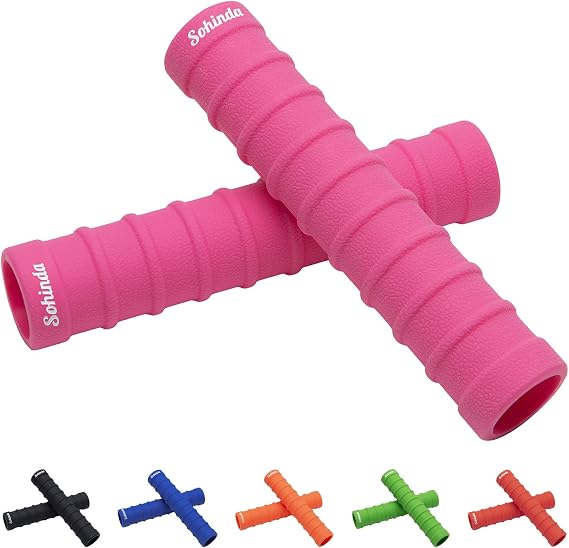 Kayak Paddle Grips, Kayak Accessories No-Slip Grips for Kayak Paddles, Blister Prevention Silicone Paddle Grips, Kayaking Equipment for 30mm/1.18 inches Diameter Take-Apart Paddles