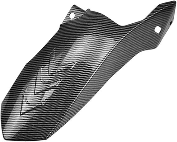 Motorcycle Mudguard Motorcycle Rear Hugger Mud Guard Fender Mud Splash Guard Mudguards Mudflap(Carbon Fiber look)