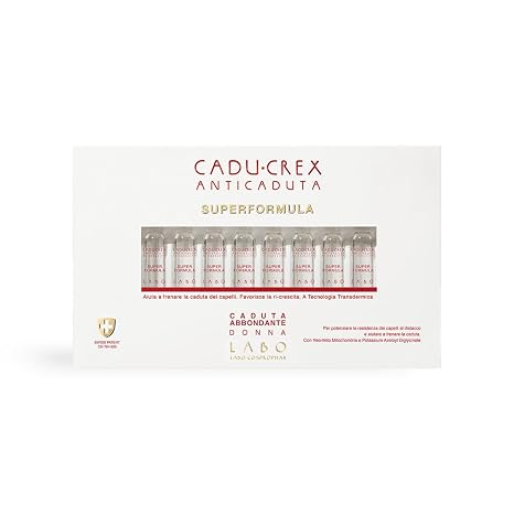 Cadu-Crex Superformula Hair Loss Treatment for Women - 20 Ampoules