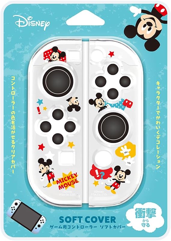ゲーム用コントローラー ソフトカバー ミッキーマウス ディズニー Disney PG-DJC01MKY