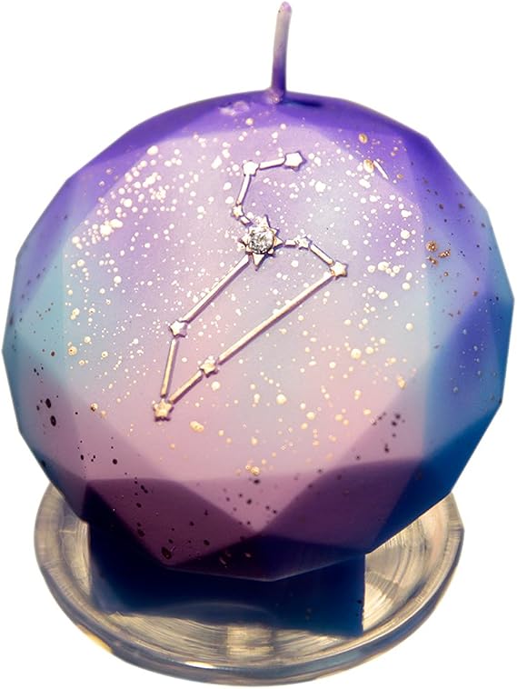 Birthday Zodiac Candles Cake Candles for Birthday Festive Party Anniversary (Leo)