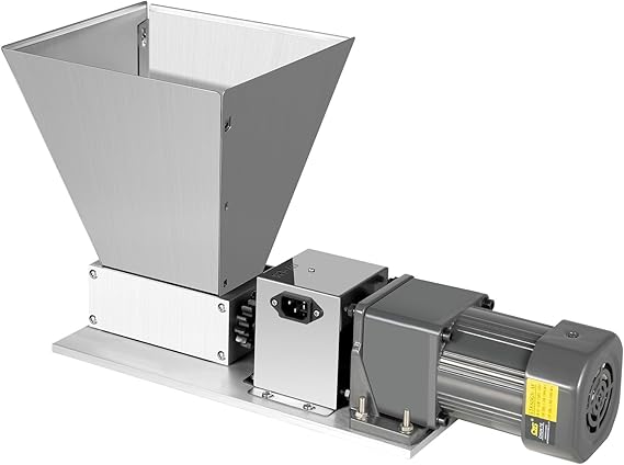 Electric Grain Grinder 110V 60W Electric Grain Mill Corn Grinder Stainless Steel Grain Mill Wheat Feed Grinding Machine Brew Grain Mill Malt Crusher | US Stock