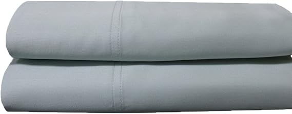 100% Bamboo Viscose Fiber Sheet Set, 600 Thread Count, Solid, Super Soft and Cool, Extra Pillowcases - King Size Blue