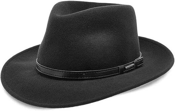 Stetson Cruiser Crushable Wool Felt Fedora Hat