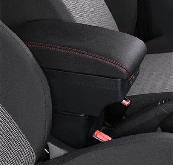 Car Armrest Compatible with Hyundai for Accent RB 2011 2012 2013 2014 2015 2016 Car Armrest Box Centre Console Arm Rest Storage Box Handrail Box(Gray)
