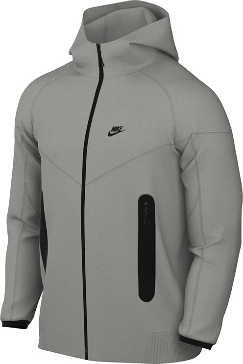 Nike Sportswear Tech Fleece Windrunner Full-zip Hoodie Mens Size- Medium MICA GREEN/BLACK