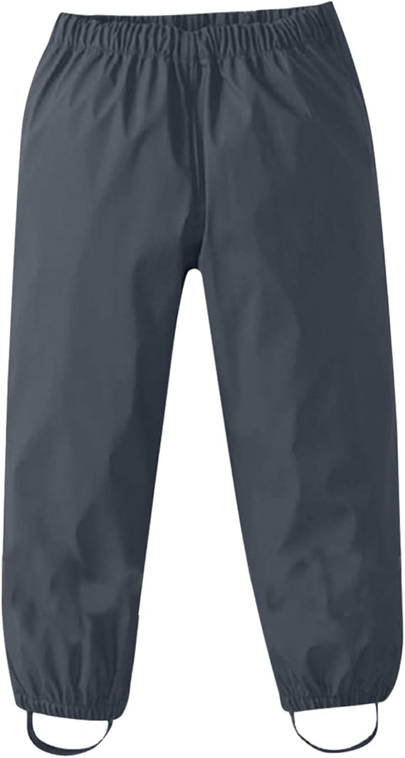Kids Rain Pants Waterproof Rain Trousers Raincoat Boys Girls Mud Dirty Proof Rain Pant Toddler Baby Rain