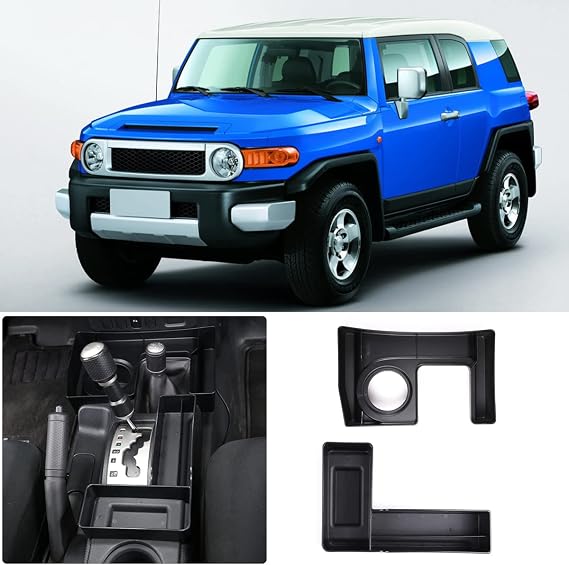Center Console Organizer Storage Box Compatible with Toyot@ FJ Cruiser 2007-2021 Car Center Console Shift panel Storage Box Organizer Accessories