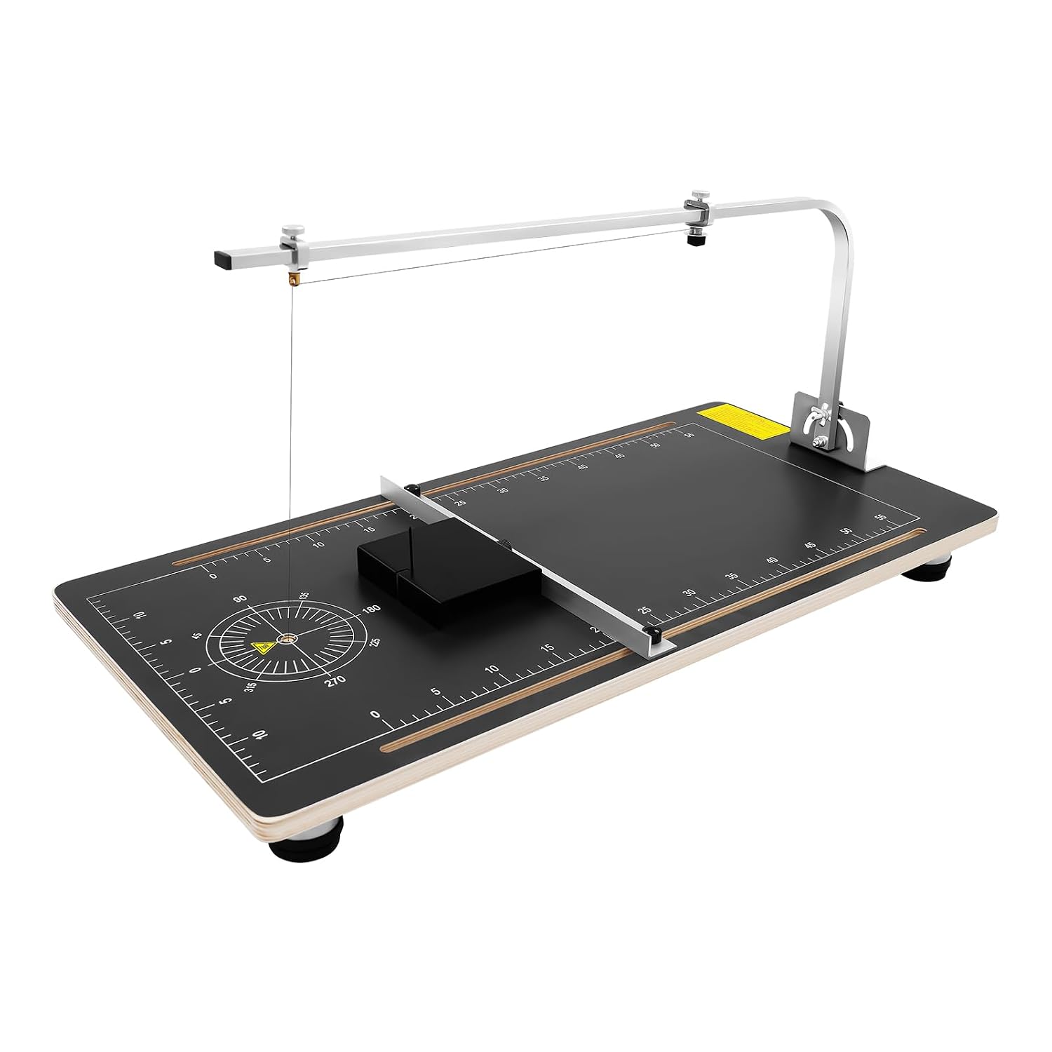 220V 24W Electric Hot Wire Foam Cutter Table 38x78cm Adjustable Angle 0-45° hotwires Temp Control 50-300℃ Hot Wire Cutter for CraftModellingEPSPolystyreneXPS Foam Cutting