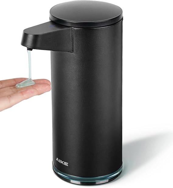 AIKE SensePro Automatic Soap Dispenser 12.8oz Spot Resist Matte Black