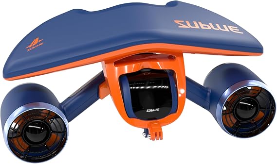 Sublue Mix MixPro Underwater Scooter, Dual-Motor Water Scooter for Adults, 131ft Waterproof, 30 Min Battery, Action Camera Mount, for Pool, Diving, Snorkeling (Mix SpaceBlue)