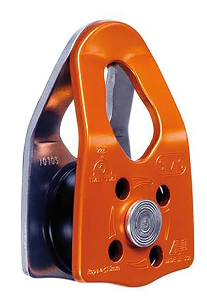 SMC CRX 1" Crevasse Rescue Pulley, Orange - 157303 | Smooth Operations