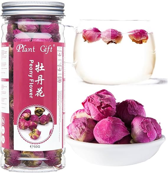 Plant Gift Peony Ball Tea , (Paeonia lactiflora) 50g/1.76oz