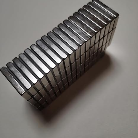 N52 40X10X5mm Neodymium Bar standard1.575X0.394x0.197INCH Magnet Square Super Strong Ebike Generation Standard Rare Earth Booster Round Permanent Magnetic Imane Motor Generator Magnets(5)