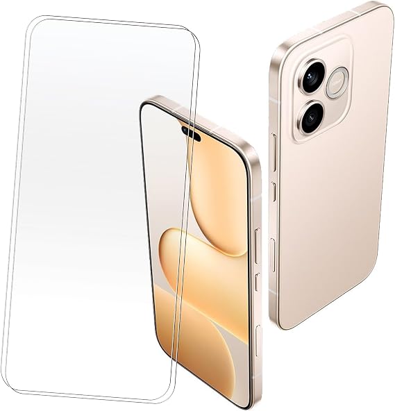 Tempered Glass for Honor 600 Lite Screen Protector | 6.60 Inch, 2 Pack , HD Clear Anti-Scratch , Easy Installation