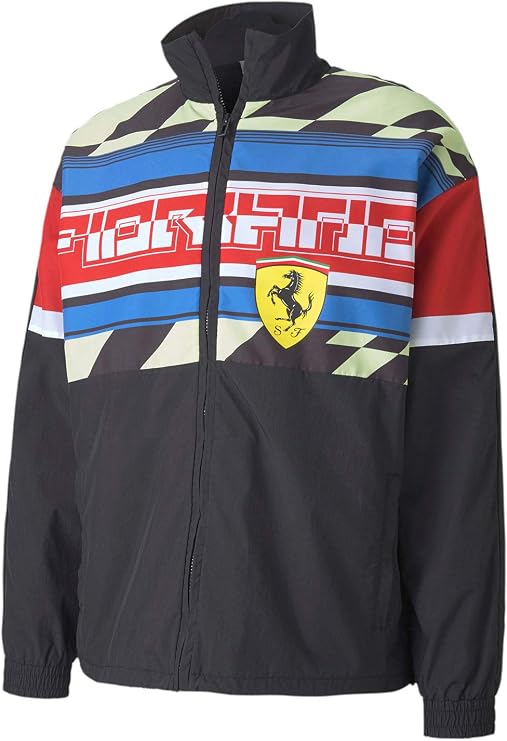 PUMA Men's Scuderia Ferrari Street Woven Jacket