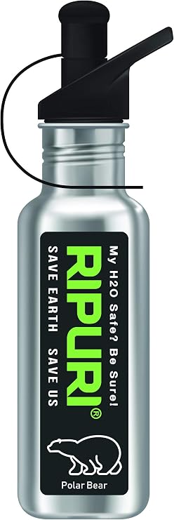 Classic 18oz Filter Bottle Water Bottle stainless steel Camping Hiking Backpacking Outdoor Emergency Polar Bear