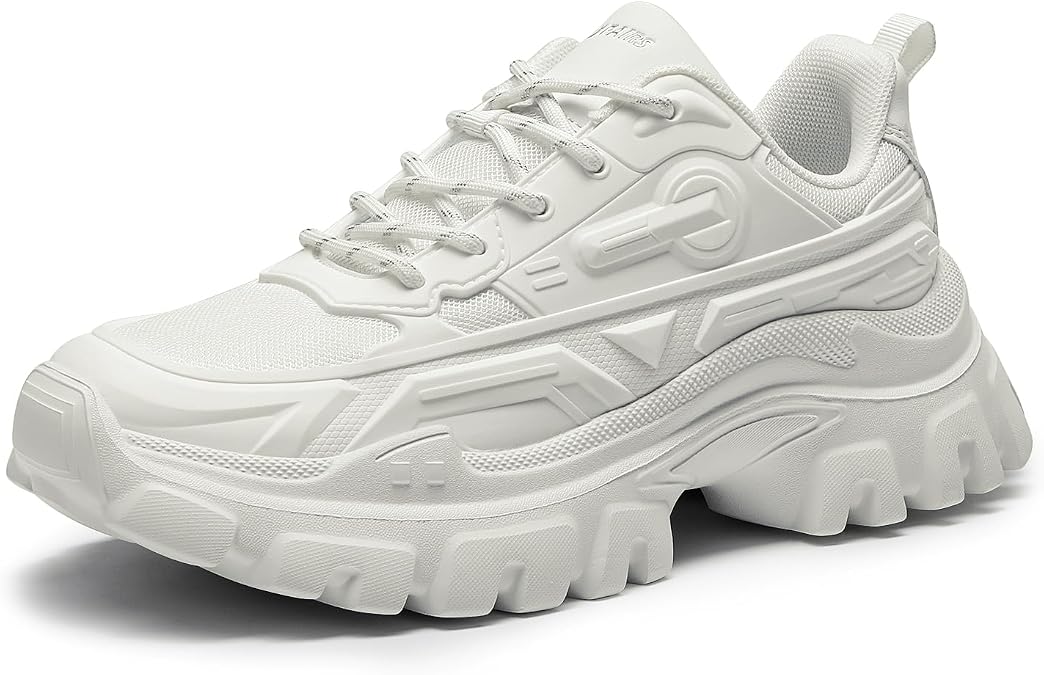 DREAM PAIRS Women's Chunky Platform Fashion Sneakers