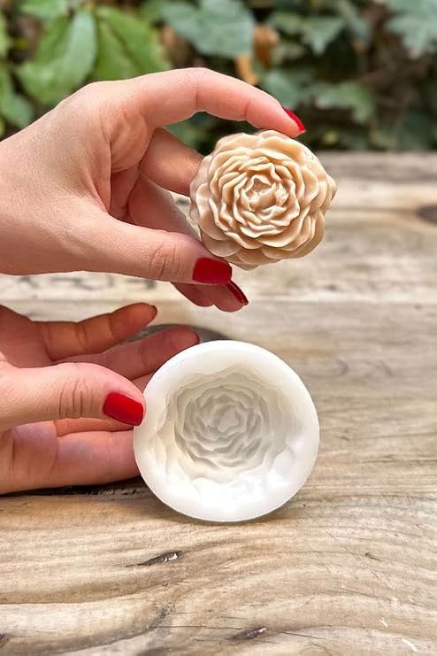 Rufus Concept Şakayık Mini Mum Kalıbı (Silikon) 1 Adet