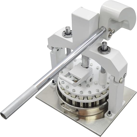Manual Dough Divider 40 PCS Desk Top Time-Saving Hand-Powered Commercial Dough Dividing Machine Pastry Divider for Bakery Pizzeria Restaurant