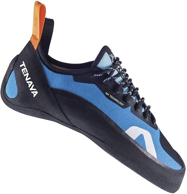 Tenaya Tanta Lace Rock Climbing Shoes, (M 8.0, W 9.0) Blue