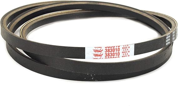 Grasshopper Lawn Mower MaxLife Belt, Designed to Specific Material, Dimensions, Shape, Construction and Pliability Standards That Ensure Superior Performance and Long Life, OEM Replacement Part 383010