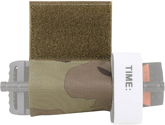 KRYDEX Elastic Tourniquet Holder with Hook & Loop
