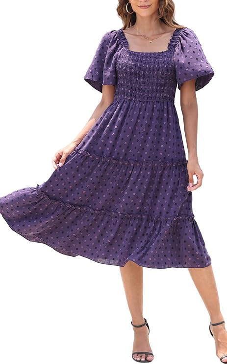 BestWendding Women's Casual Summer Dress 2026 Boho Flowy Dresses