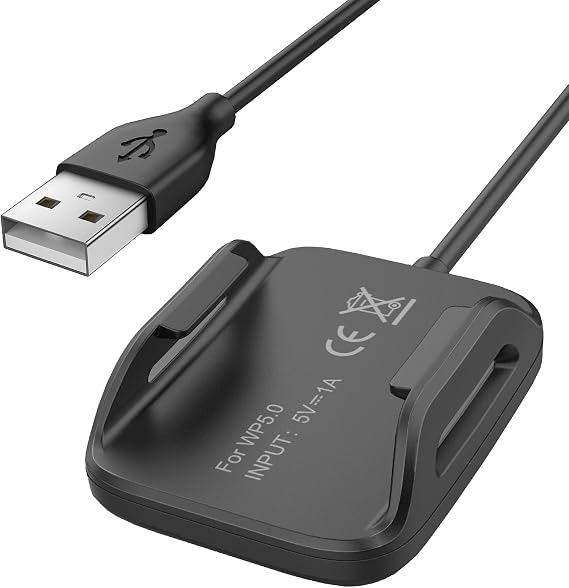 USB Charger Compatible with Whoop 5.0/MG, One, Peak, Life3.3 Ft/1m USB-A Portable Charging Cable Cord for Whoop 5.0/MG Charger, Not Compatible with