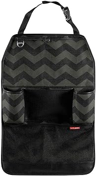 Skip Hop Back Seat Car Organizer, Style Driven, Black, 0.6 lb