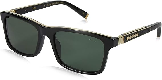 ZILLI 65009 Sunglasses for Men Rectangular Titanium Eyeglasses Acetate Frame Designer