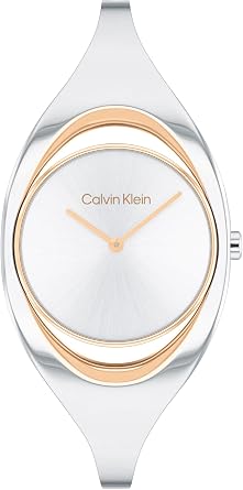Calvin Klein CK Elation Women's Watch - 2H Minimalistic Bangle - Gift for Her