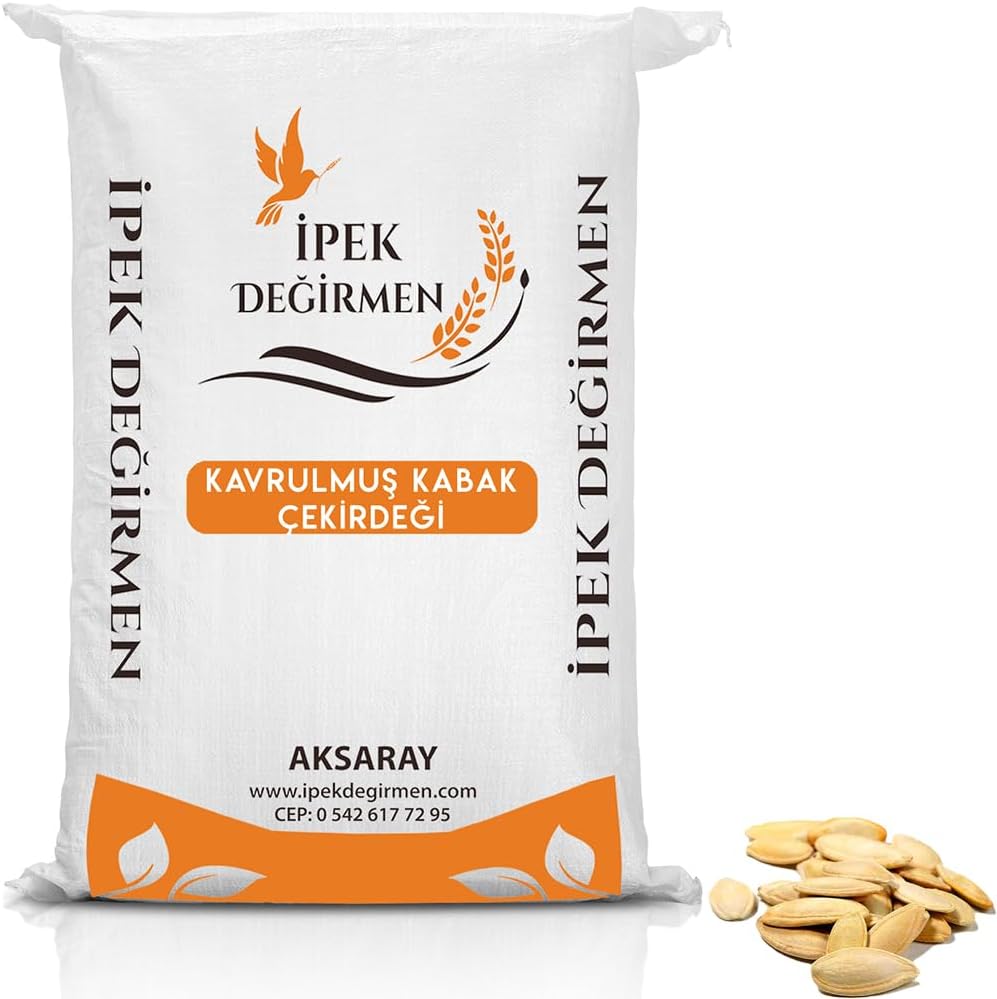 İpek Değirmen Kavrulmuş Kabak Çekirdeği 500 Gr - Doğal Besleyici Saf