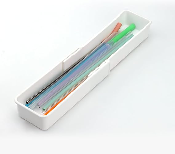 Straw Organizer Drawer for Cabinet,Fits for 60oz Straw,Adjustable Length