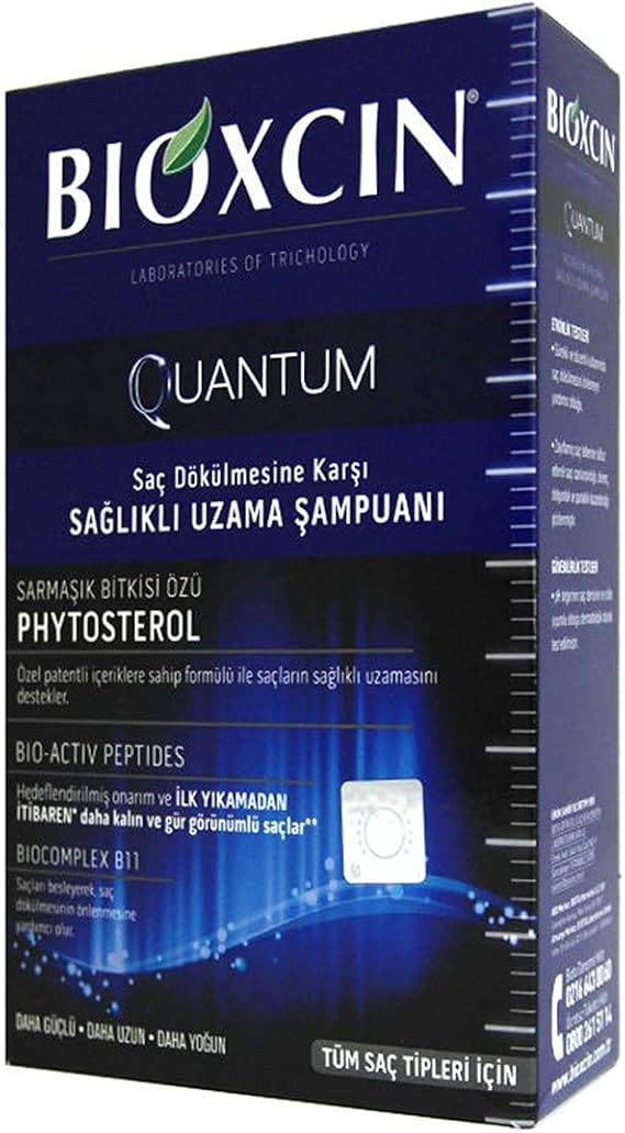 Bioxcin Quantum Phytosterol Sağlıklı Uzama Şampuanı 300ml